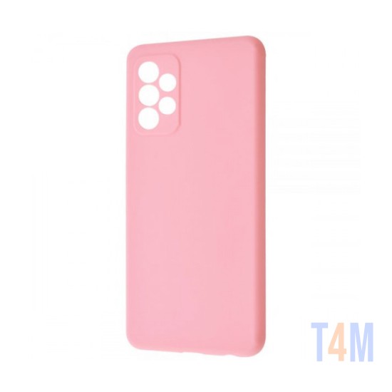 Funda de Silicona para Samsung Galaxy A72 5G Rosa